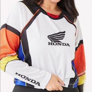 plus size forever 21 x honda jersey